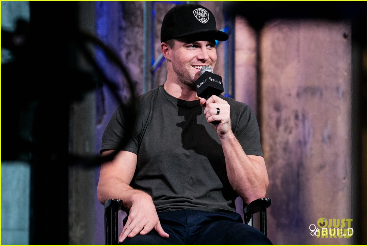 stephen amell aol build series nyc 15