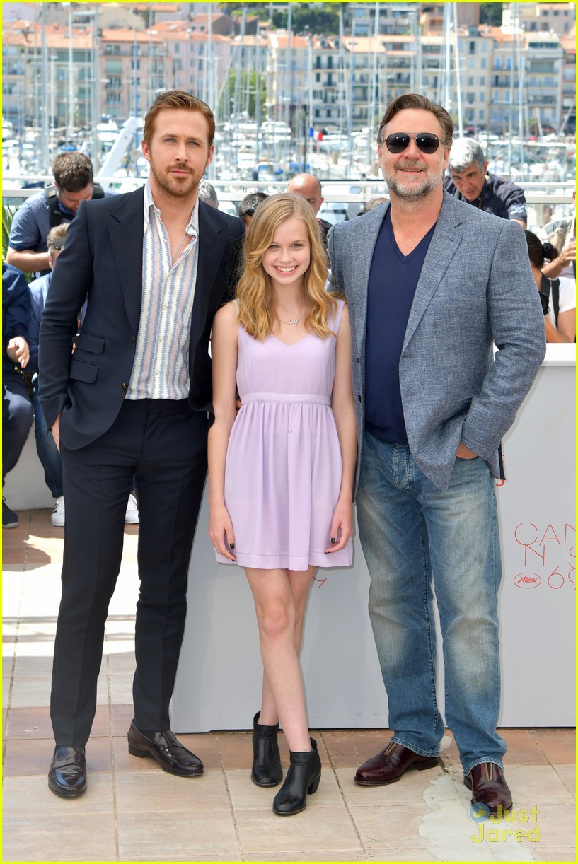 Angourie Rice Gets Kiss From Ryan Gosling At The Nice Guys Cannes Premiere Photo 971158