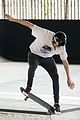 brooklyn beckham shows off skate skills 03