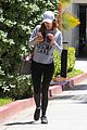 bella thorne messy hair shirt workout signs caa 06