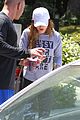 bella thorne messy hair shirt workout signs caa 11