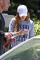 bella thorne messy hair shirt workout signs caa 12