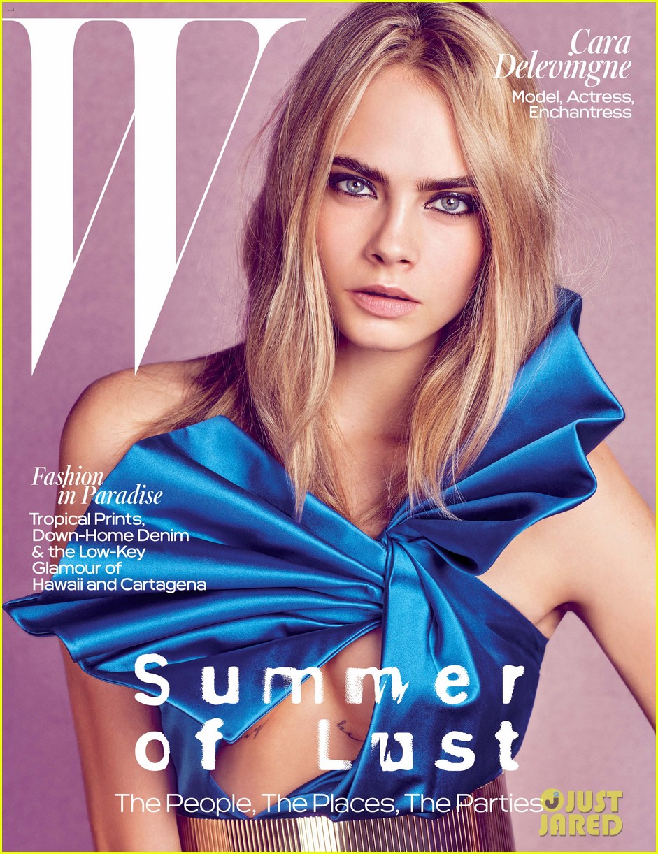 cara delevingne covers w magazine june july issue 01