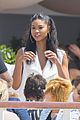 chanel iman gets cglam at cannes party 10