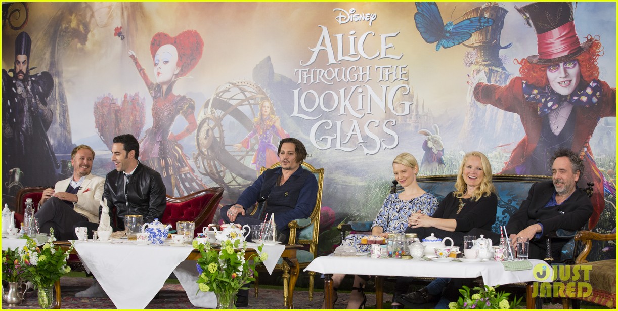 johnny depp alice through looking glass photo call london 13