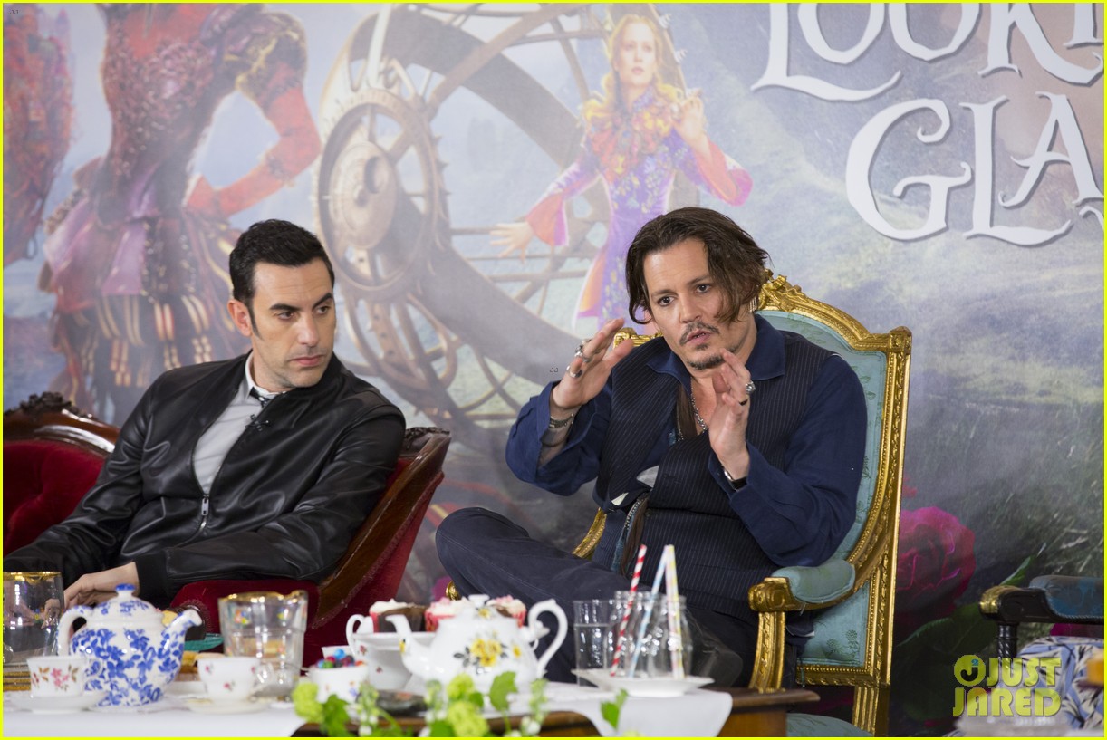 johnny depp alice through looking glass photo call london 14