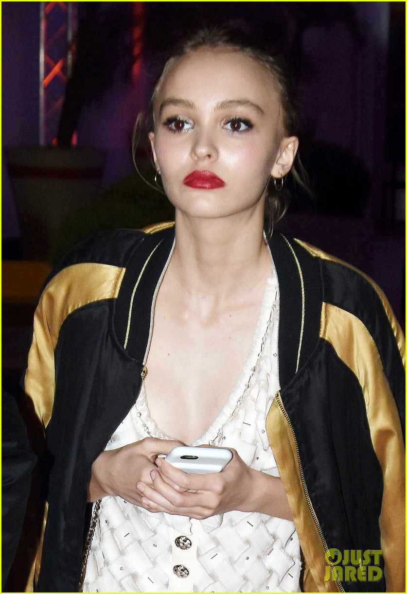 lily rose depp party at cannes 01