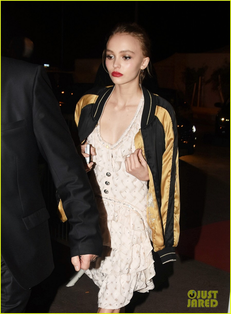 lily rose depp party at cannes 11