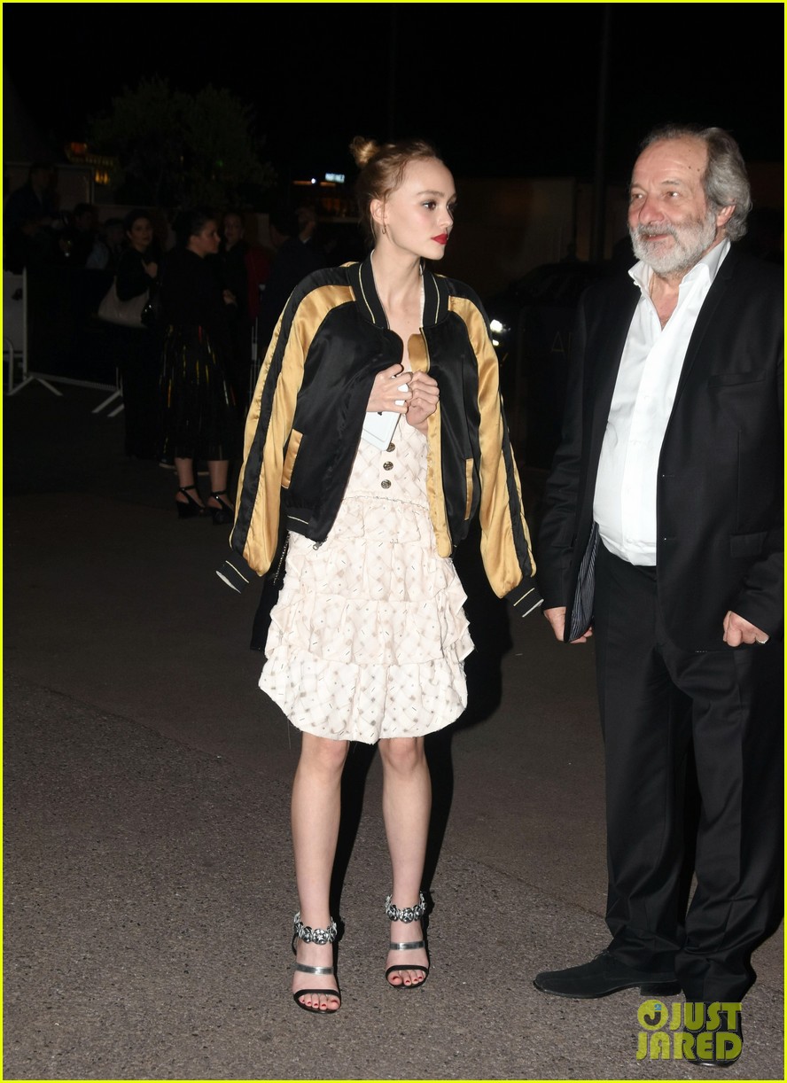 lily rose depp party at cannes 13