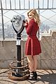 olivia holt empire state building stop 30