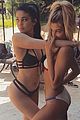 kendall kylie jenner grab each others butts in their bikinis 02
