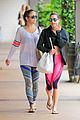 lea michele hits up soulcycle after news of dating robert buckley 01