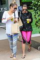lea michele hits up soulcycle after news of dating robert buckley 05