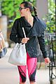 lea michele hits up soulcycle after news of dating robert buckley 06