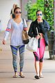 lea michele hits up soulcycle after news of dating robert buckley 09