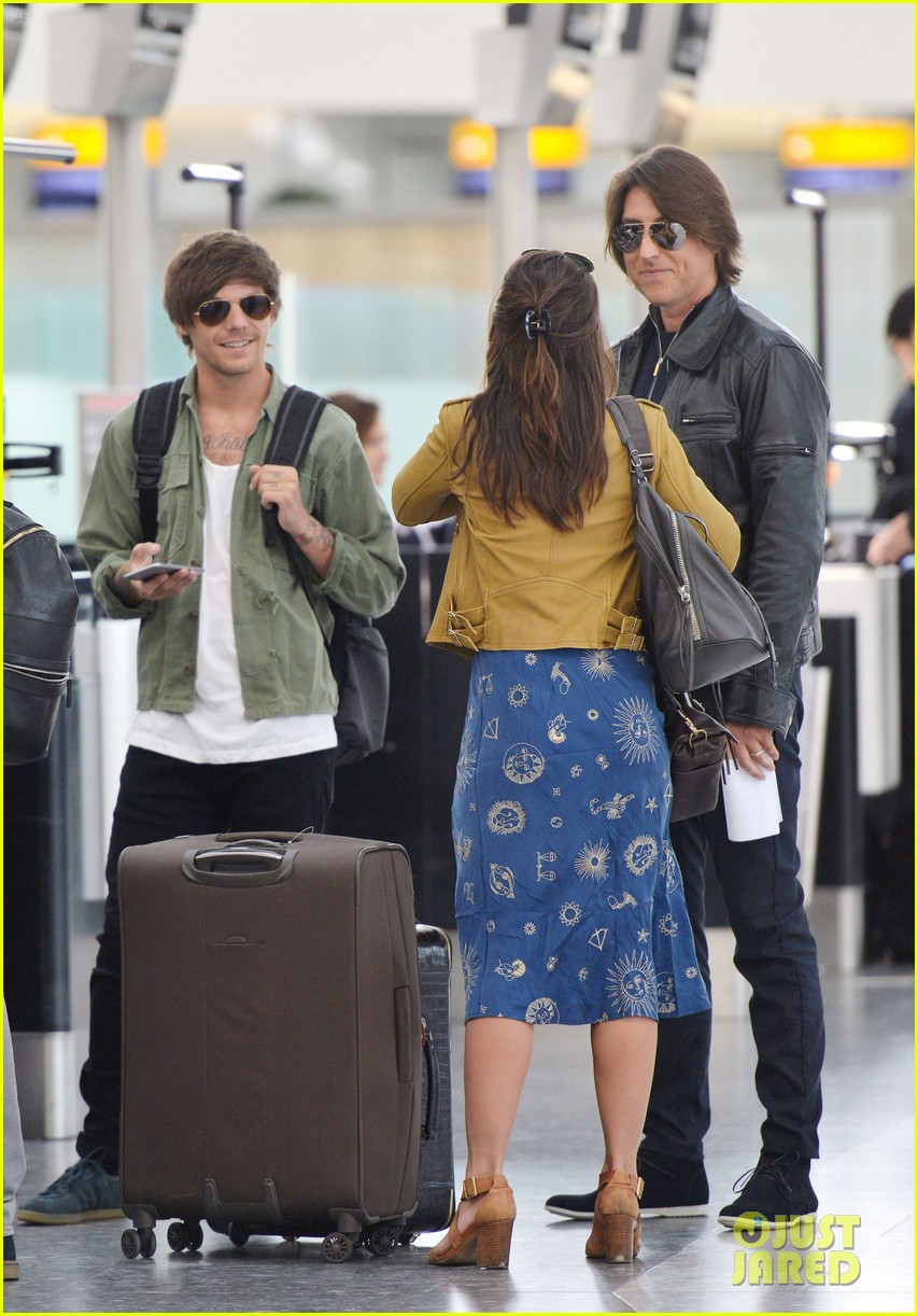 louis tomlinson danielle campbell heathrow airport after wedding 09