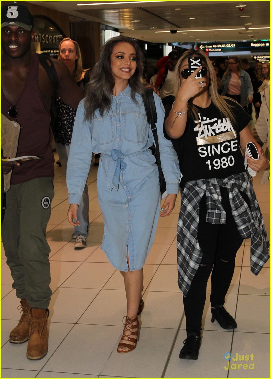 little mix off to melbourne airport pics 03