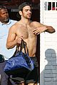 nyle dimarco goes shirtless while leaving dwts rehearsals 05