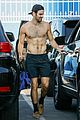 nyle dimarco goes shirtless while leaving dwts rehearsals 06