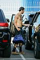 nyle dimarco goes shirtless while leaving dwts rehearsals 08