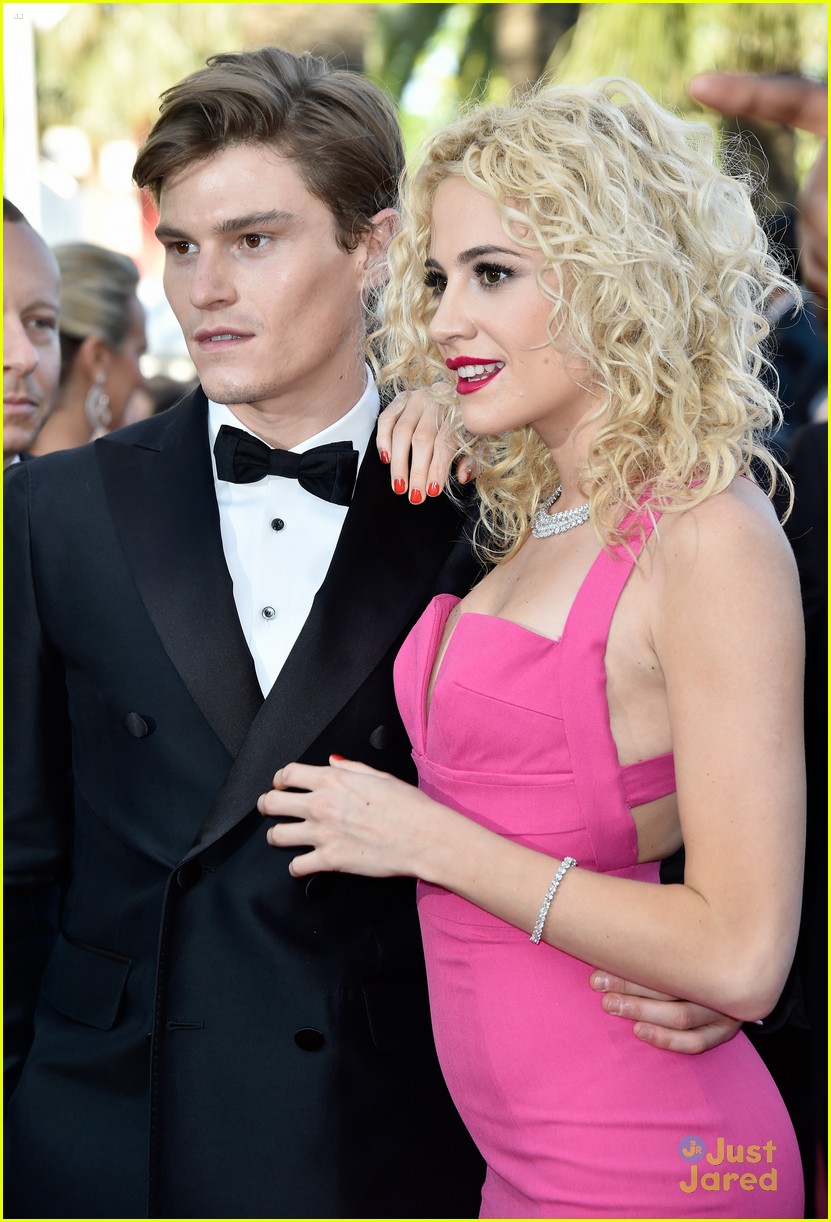 pixie lott oliver cheshire land moon cannes chopard party 18