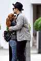 emma roberts embraces a mystery man in london 05