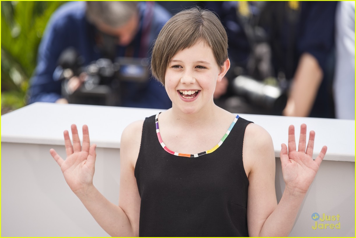ruby barnhill bfg premiere photocall cannes 15