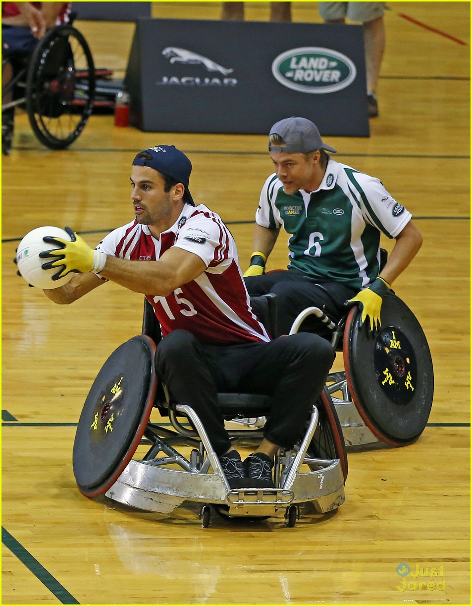 shawn johnson derek hough wheelchair rugby invictus games celeb match 01