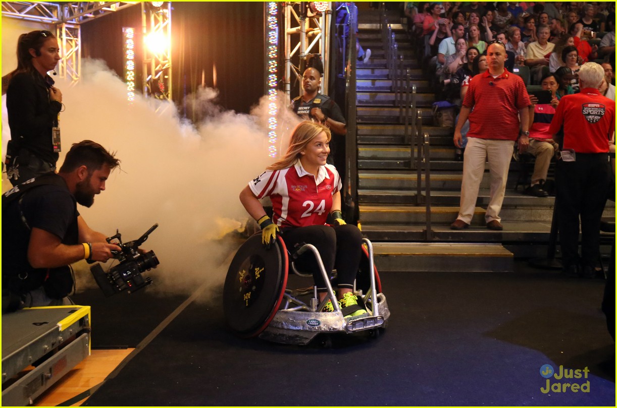 shawn johnson derek hough wheelchair rugby invictus games celeb match 03