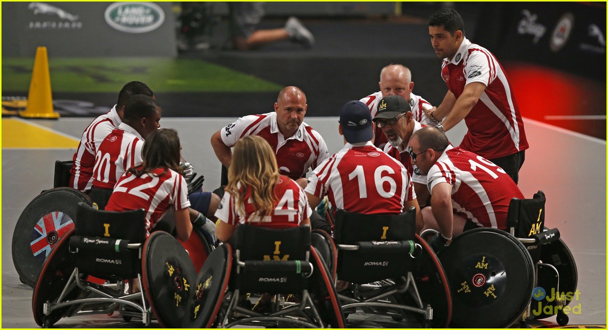 shawn johnson derek hough wheelchair rugby invictus games celeb match 13