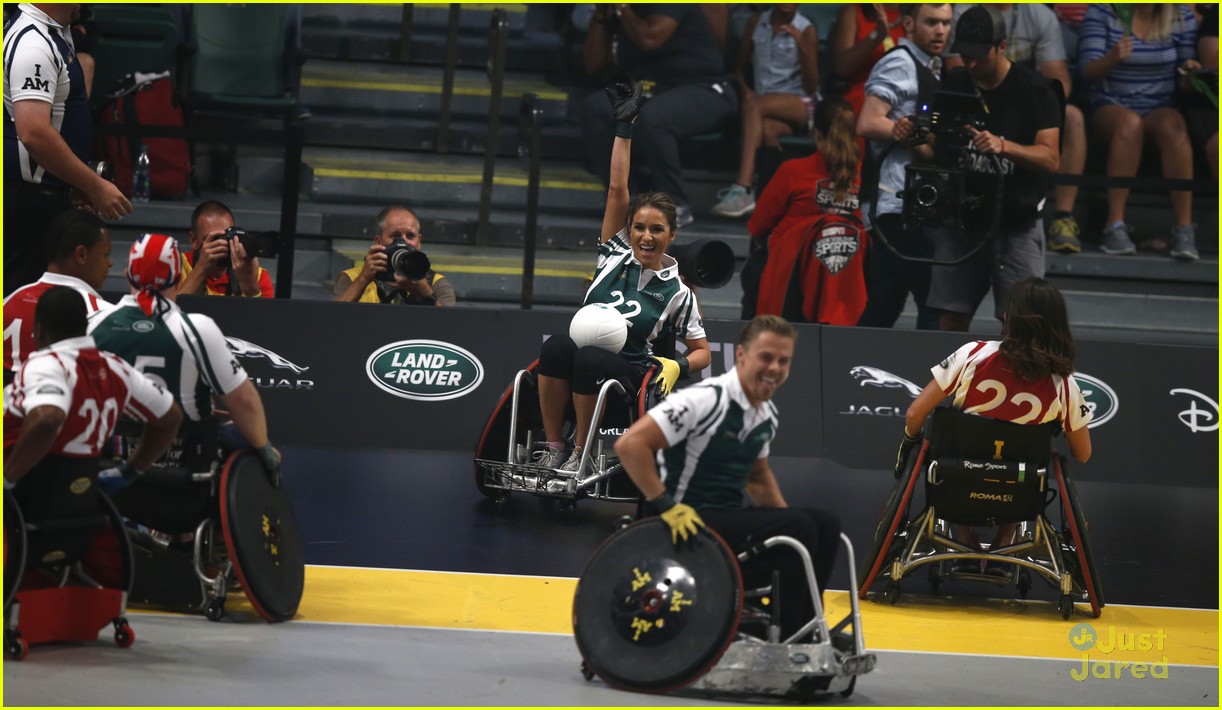 shawn johnson derek hough wheelchair rugby invictus games celeb match 15