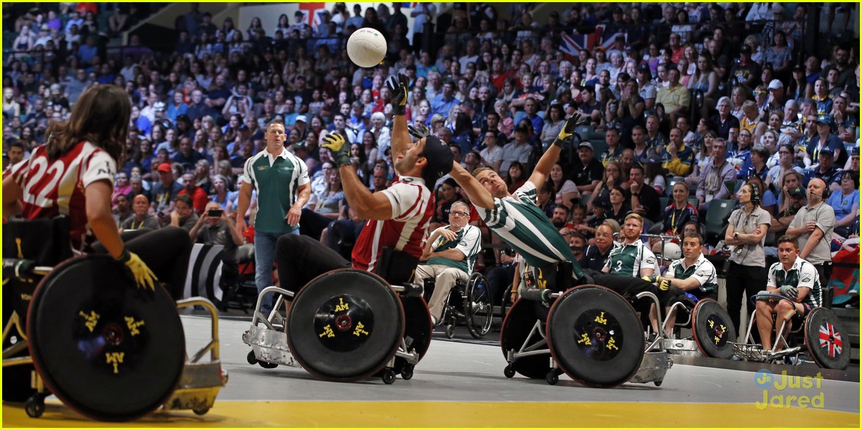 shawn johnson derek hough wheelchair rugby invictus games celeb match 21