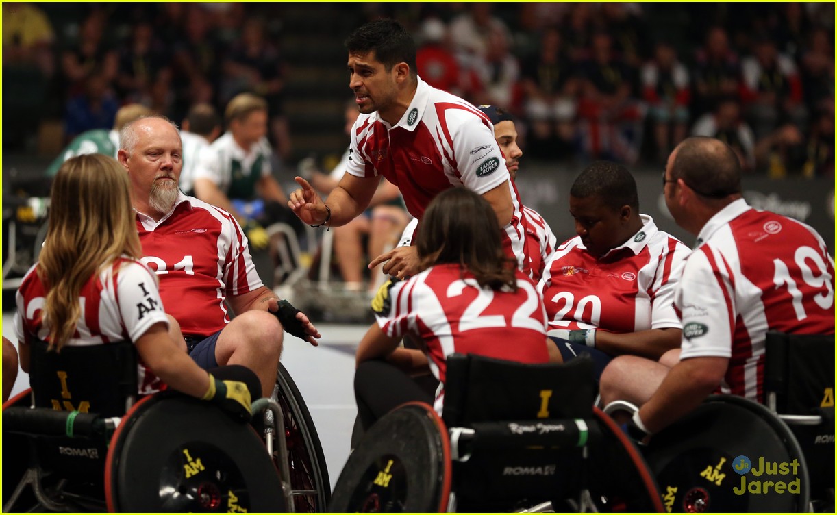 shawn johnson derek hough wheelchair rugby invictus games celeb match 35