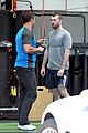 sam smith hits the gym for weekend workout 03