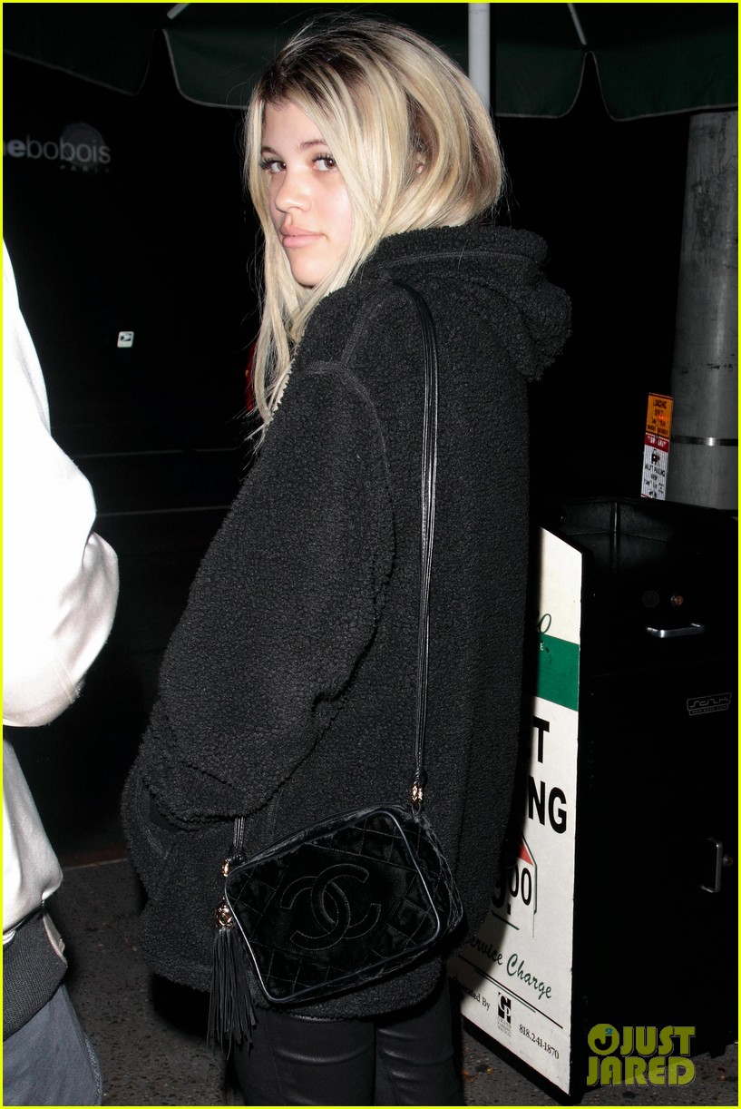 sofia richie madeo dinner west hollywood 07