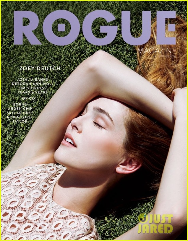 zoey deutch is a rogue magazine cover girl 03