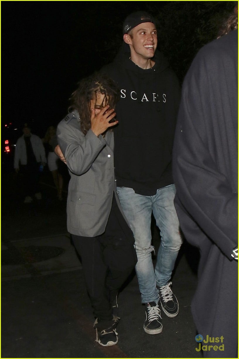 moises arias harry hudson go clubbing together 11