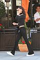 bella hadid lunch with dad mohamed fathers day 05