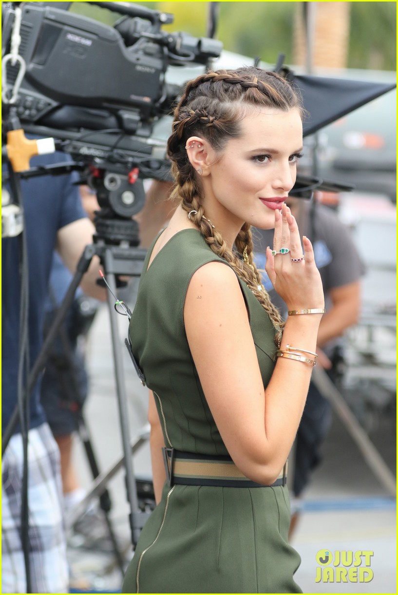 bella thorne braids extra appearance 04