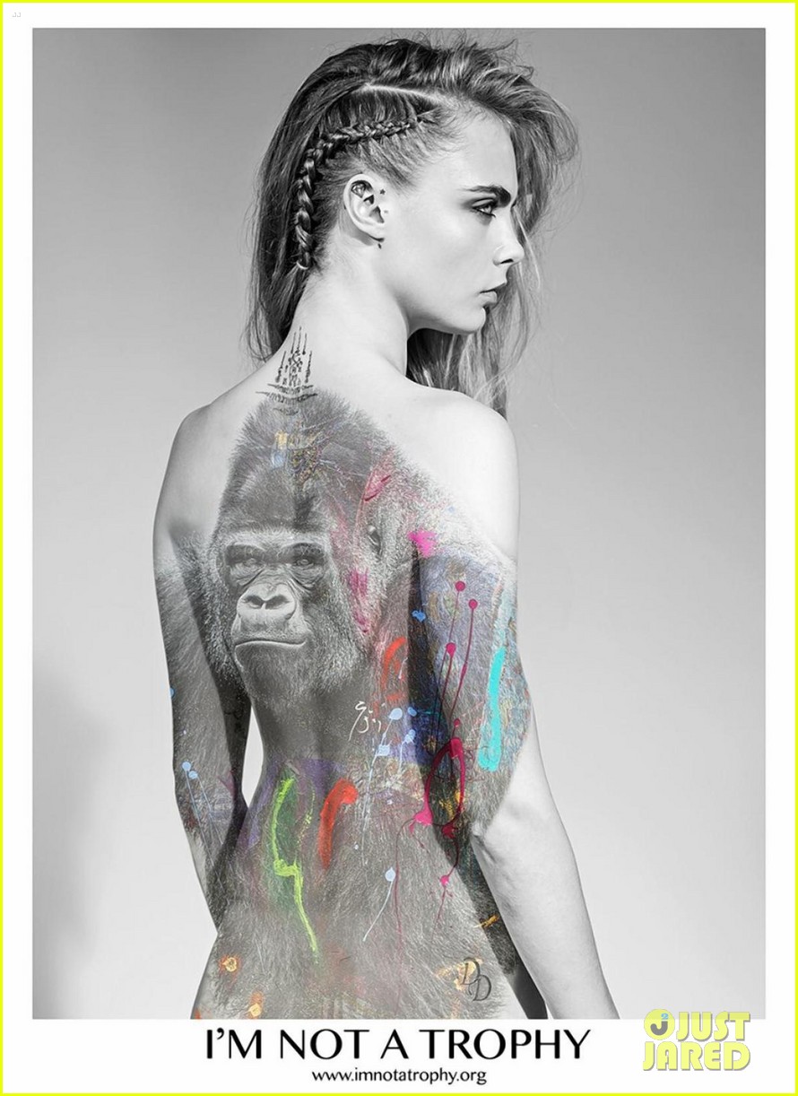 Cara Delevingne Fronts First Ever 'I'm Not A Trophy' Campaign