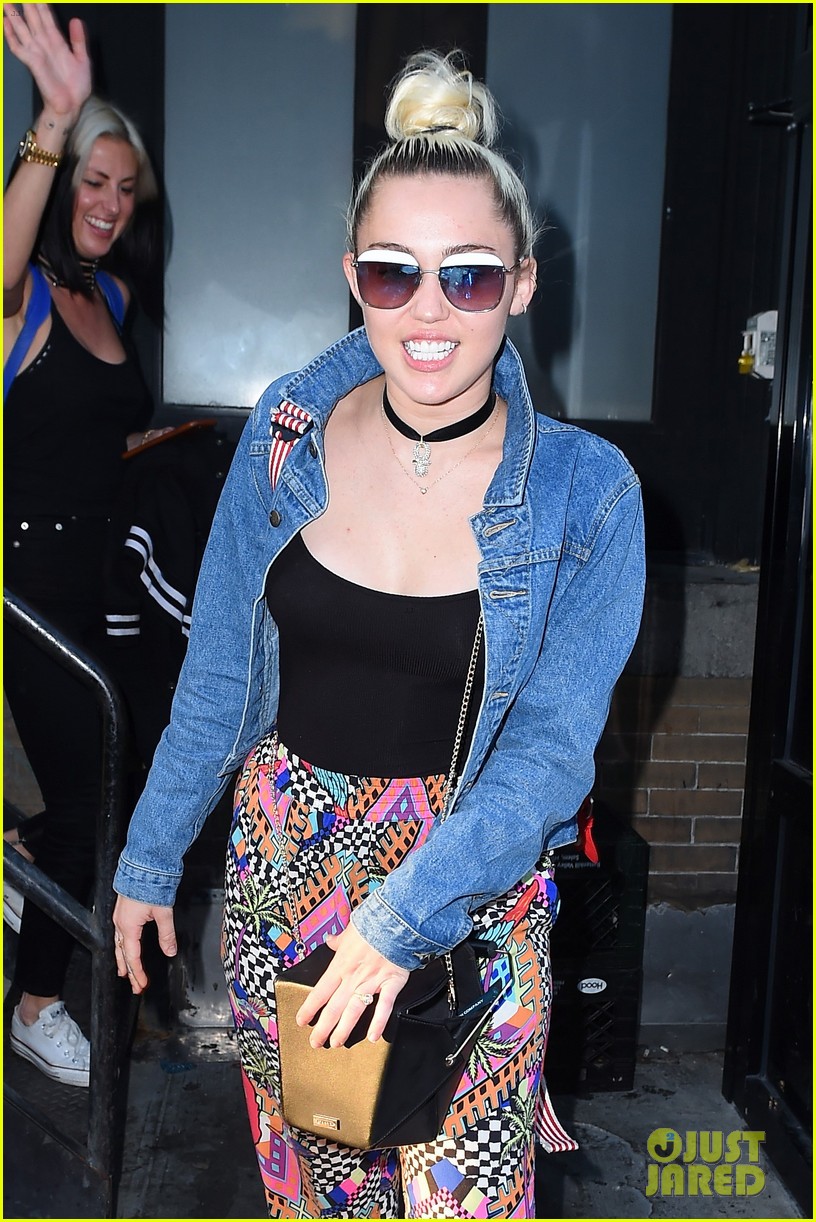 miley cyrus liam hold hands night out 02