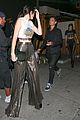 gigi hadid kendall jenner match in rock band crop tops 14