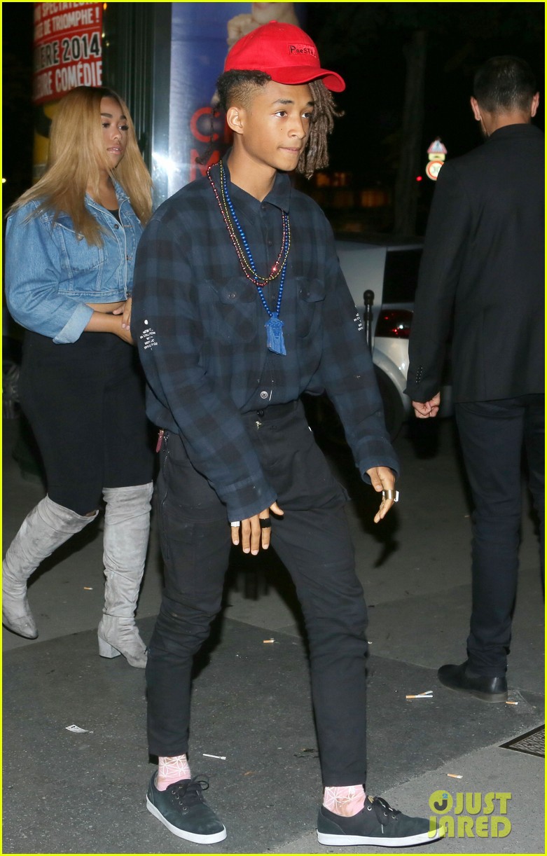 kendall jenner meets up with jaden smith in paris 22