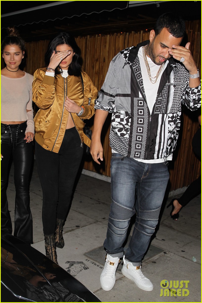kylie jenner french montana nice guy partying 40