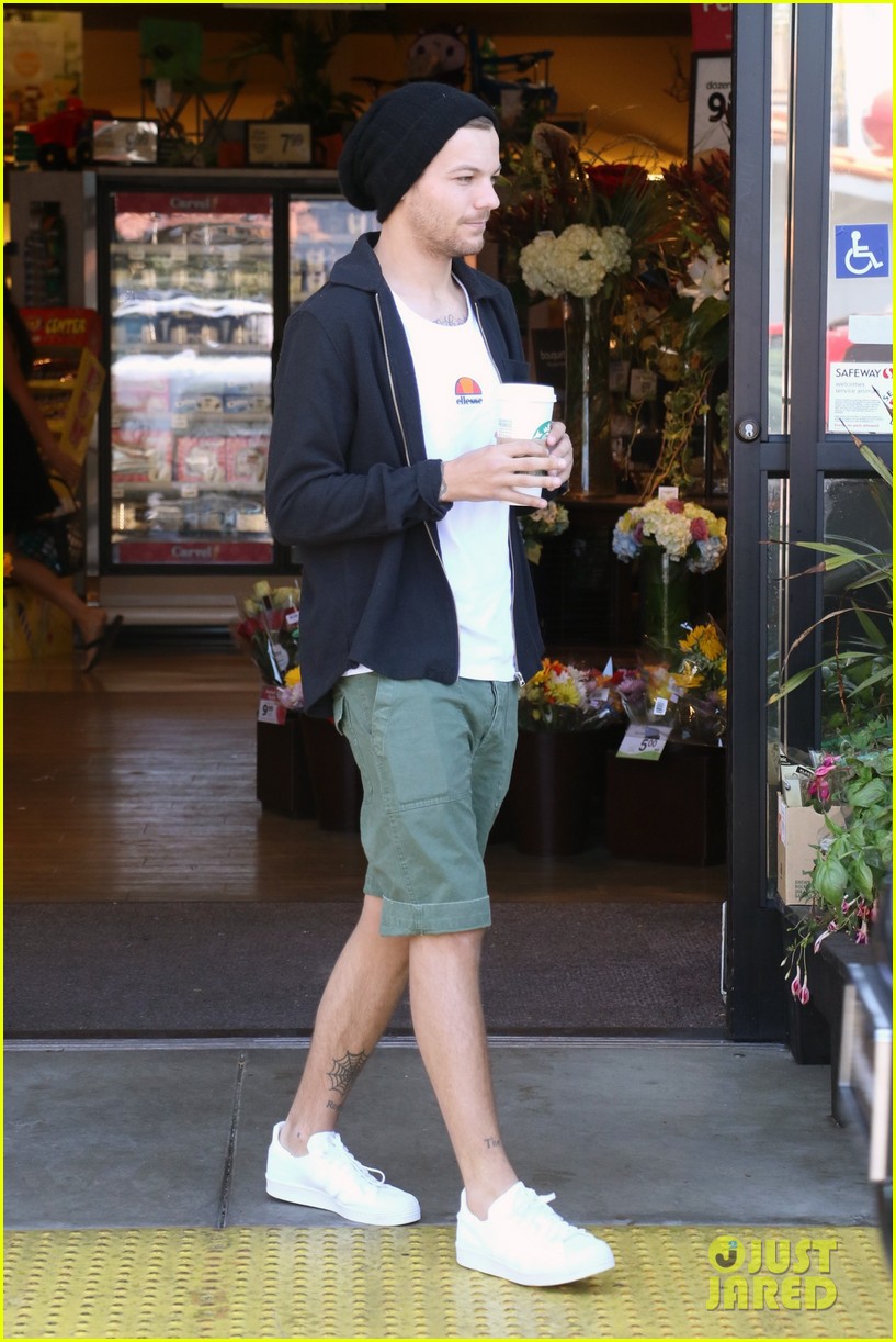 louis tomlinson coffee run first fathers day 05
