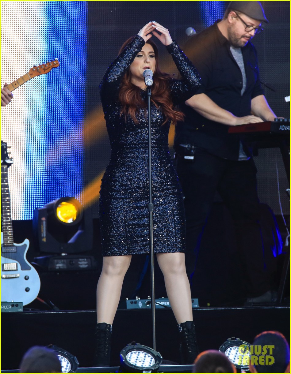 meghan trainor performs jimmy kimmel live pics blessed ig 10