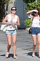 lea michele enjoys a spa night with her gal pals 14