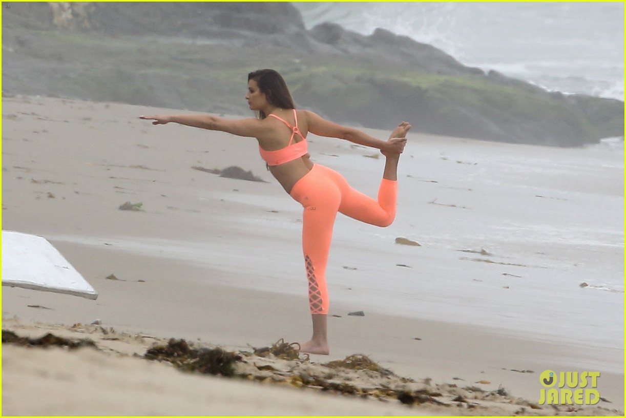 lea michele goes topless for photo shoot on the beach 11