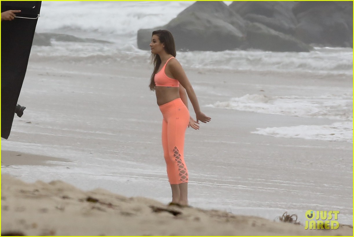 Lea Michele Strips Down at the Beach for Sexy Photo Shoot Photo