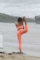 lea michele goes topless for photo shoot on the beach 13
